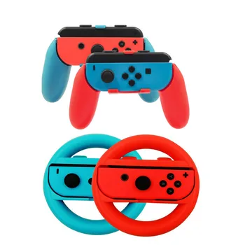 

2 pieces/set Steering Wheel or Game Controller Handle Kit for Nintendo Switch Joy Con