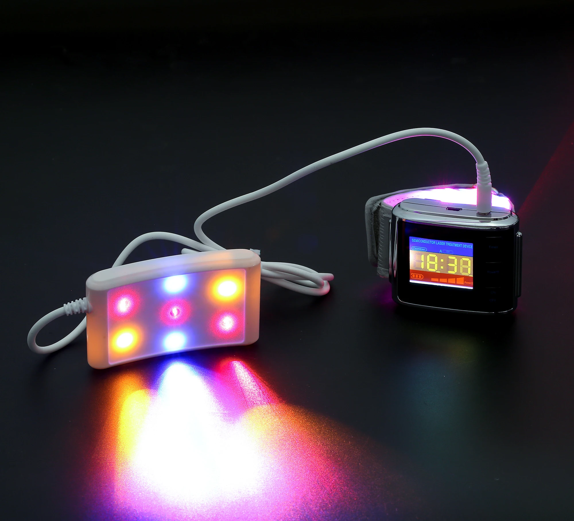 

New invention product 3 color therapy device infrared laser Promote vitamin absorption Accelerate blood circulation