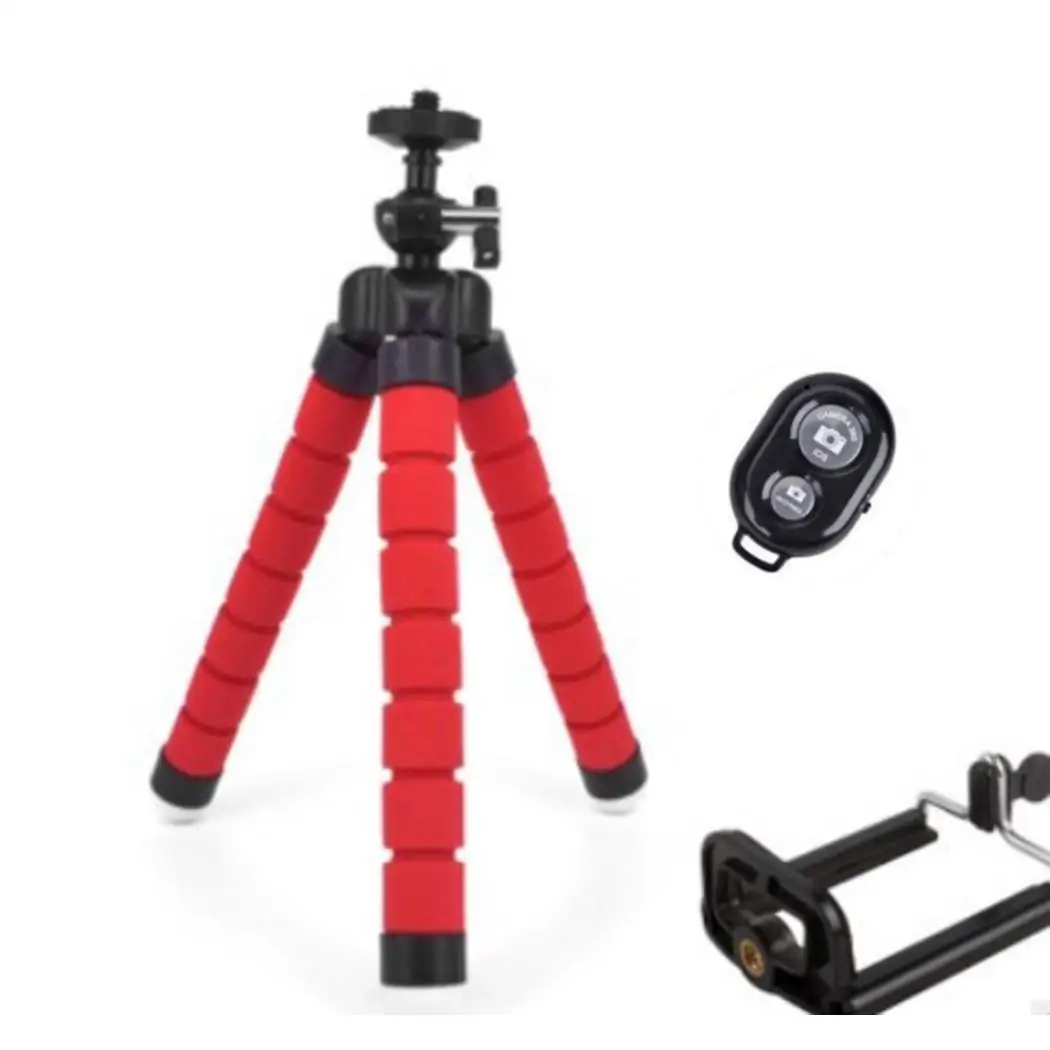 

Flexible Sponge Octopus Mini Tripod Phone Stand For Phone mini Camera