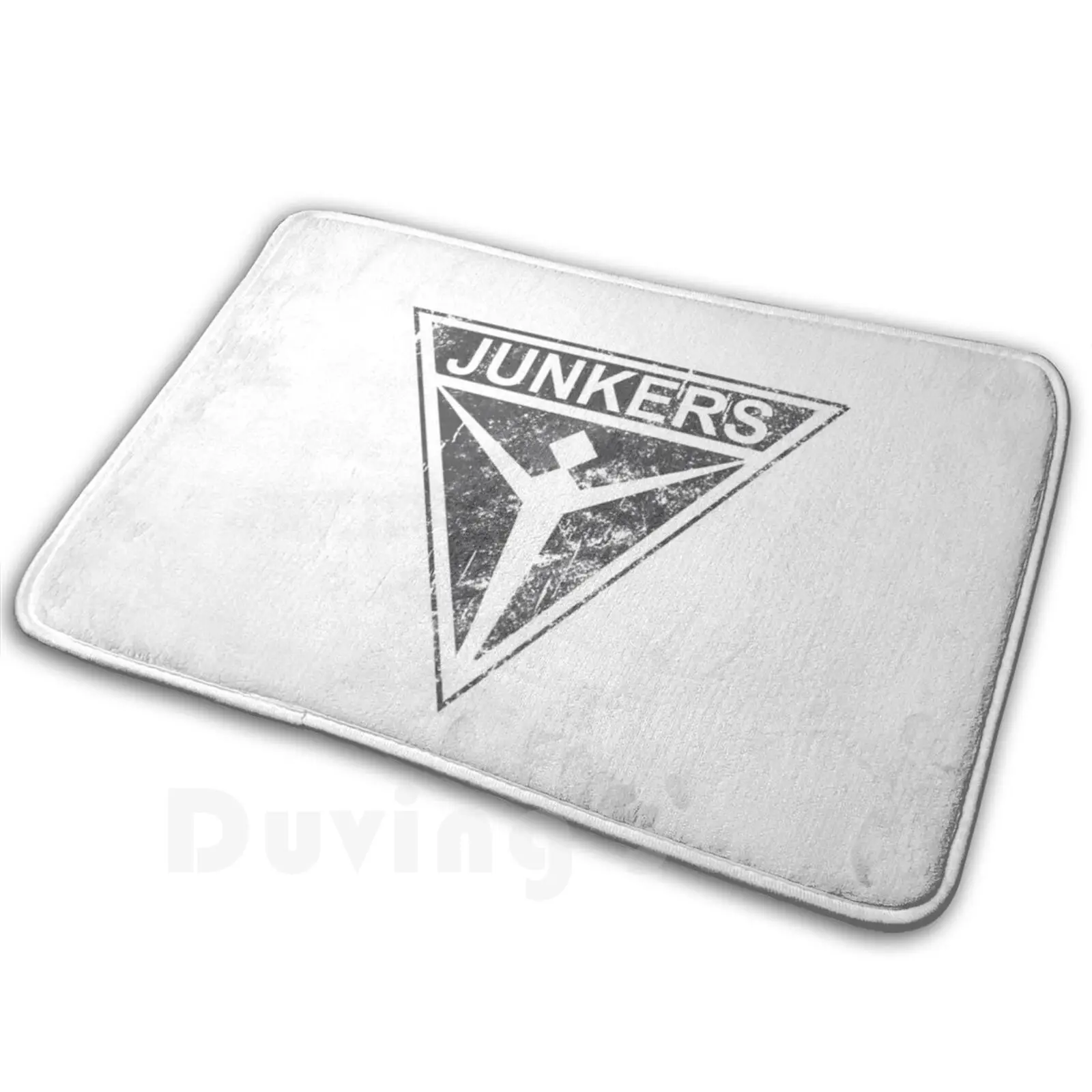 Junkers Stuka Germania Ww2 Vintage Logo Tappeto Tappeto Cuscino Morbido Antiscivolo Junkers Stuka Ww2 Germania Industria Tedesca