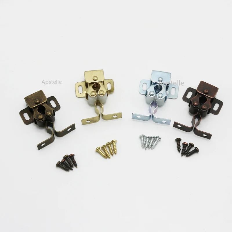 1PCS Door Stop Closer Cabinet Clips Damper Buffer Magnet Cabinet Catches for Wardrobe Hardware Furniture