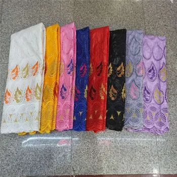 

2020 black Latest African Bazin Riche Getzner Nigerian Net Lace Fabric With Diamond Embroidery France Lace Fabrics 5Yards/Lot A