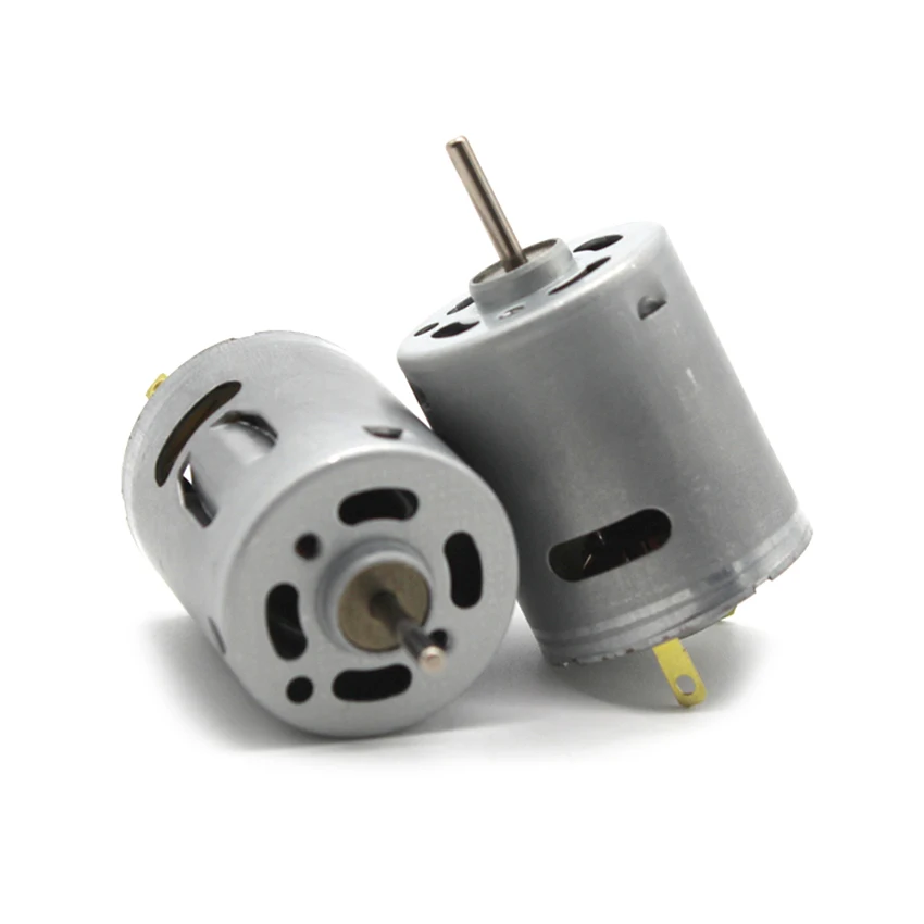 360 Мини-Мотор DC 3-6V вперед и назад DIY игрушка мотор 4200-8500 об/мин 2 3 мм диаметр вала