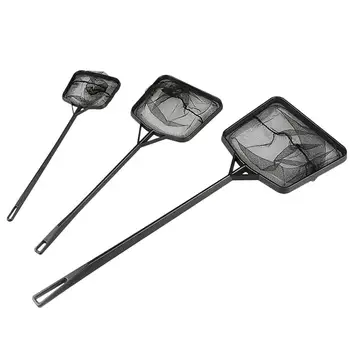 

3 Pcs Long Handle Fishing Net Nylon Fishing Net Tear-resistant Salvage Net Portable Fishing Accessories (S+M+L)