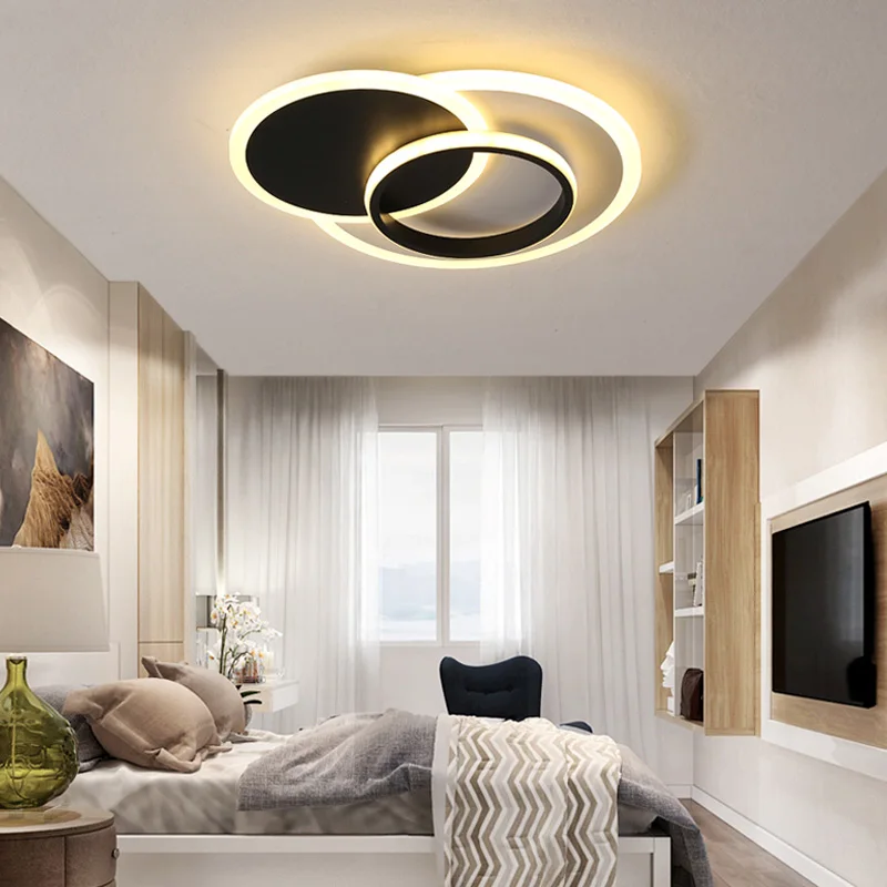 Современная Люстра для спальни гостиной Кабинета Plafonnier Avize Luminaria Lustre потолочные акриловые люстры освещение для дома
