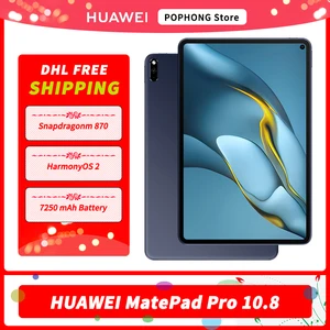 HUAWEI – tablette PC MatePad Pro 10.8 pouces, 2021, wi-fi, android 2, Snapdragon 870 Octa Core, caméra 13mp, pas de Google, livraison DHL gratuite