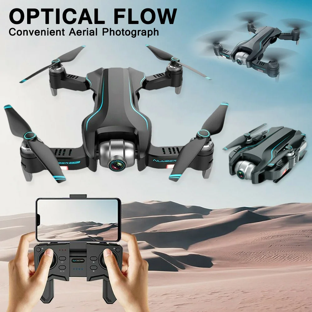 

High Quality 2.4G 4K Optical Flow Following Dual Camera Trajectory Flight RC Drone Aircraft Quadcopter