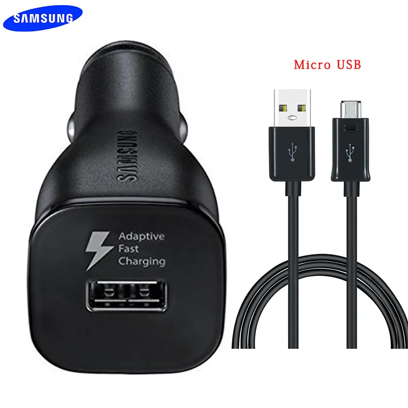 Автомобильное зарядное устройство SAMSUNG Galaxy A7 2018 быстрая зарядка USB 1 порт для j2 j3 j5