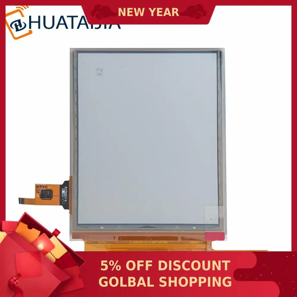 Cena ED060XH7 100% nowy wyświetlacz LCD dla ONYX BOOX Vasco da Gama onyx boox darwin 6 panel dotykowy + czytnik książek LCD Eink Carta 2 ED060XH7