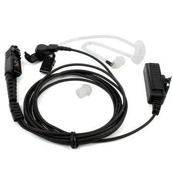 

Earpiece PPT Earphone For Motorola 2 Way Radio Black Accessories Air Acoustic