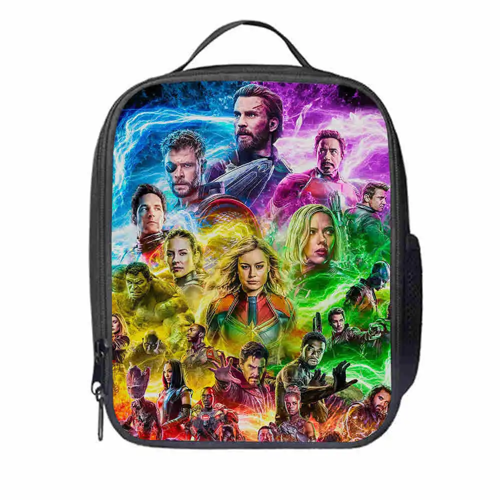 Avengers15 Мстители ланч-пакет игра мультфильм мальчик и девочка детский сад средней школы начальной школы ледяной пакет изоляционный пакет - Цвет: Avengers15