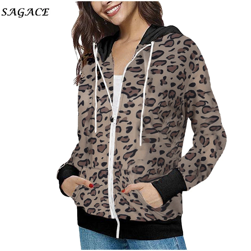 leopard print hoodies
