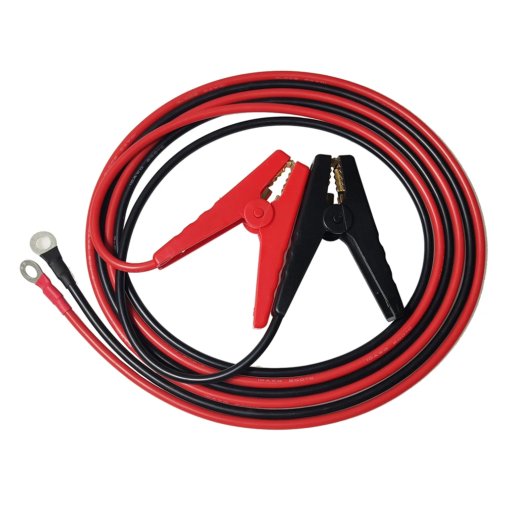 Jkm Car Battery Charging Cable Pure Copper Clip 10awg Silicone Wire 1