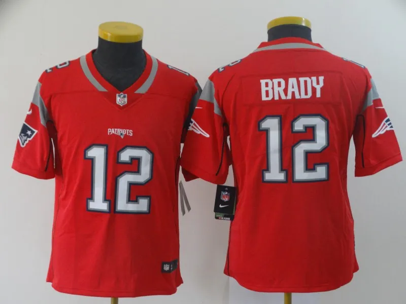 Stitiched, New England, Tom Brady, Rob Gronkowski, Julian Edelman, Jamie Collins, Danny Amendola Patriots Jersey - Цвет: Синий
