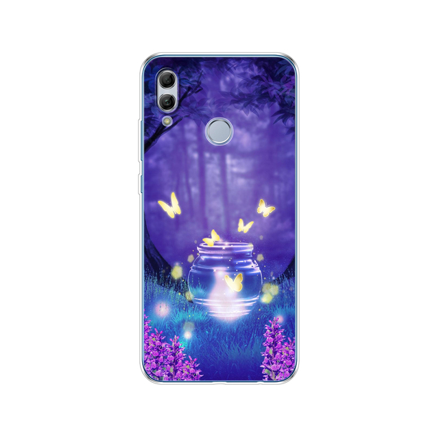 Huawei Honor 10 Lite Silicone Case 6.21 inches soft TPU back cover Honor 10 Lite Case Coque 360​​°New case to protect  phone