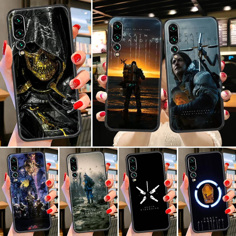 Чехол для телефона с игрой Death Stranding Huawei P Mate P10 P20 P30 P40 10 20 Smart Z Pro Lite 2019 черный чехол
