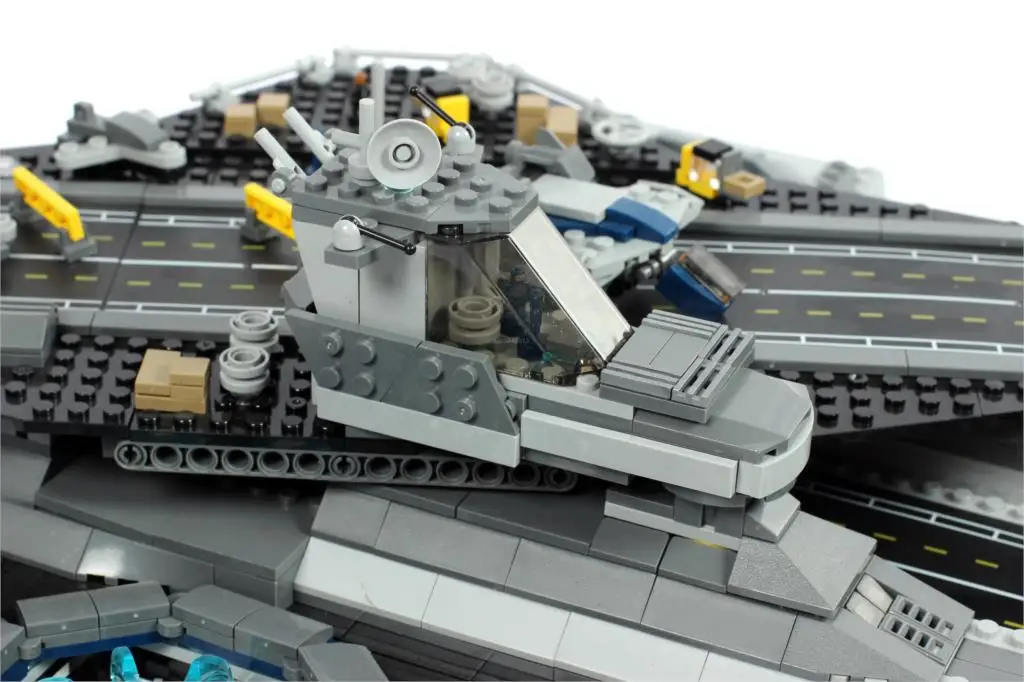 Marvel Супергерои Мстители Фигурки щит Helicarrier 3057 шт Marvel Бесконечность войны фигурные блоки детские развивающие игрушки