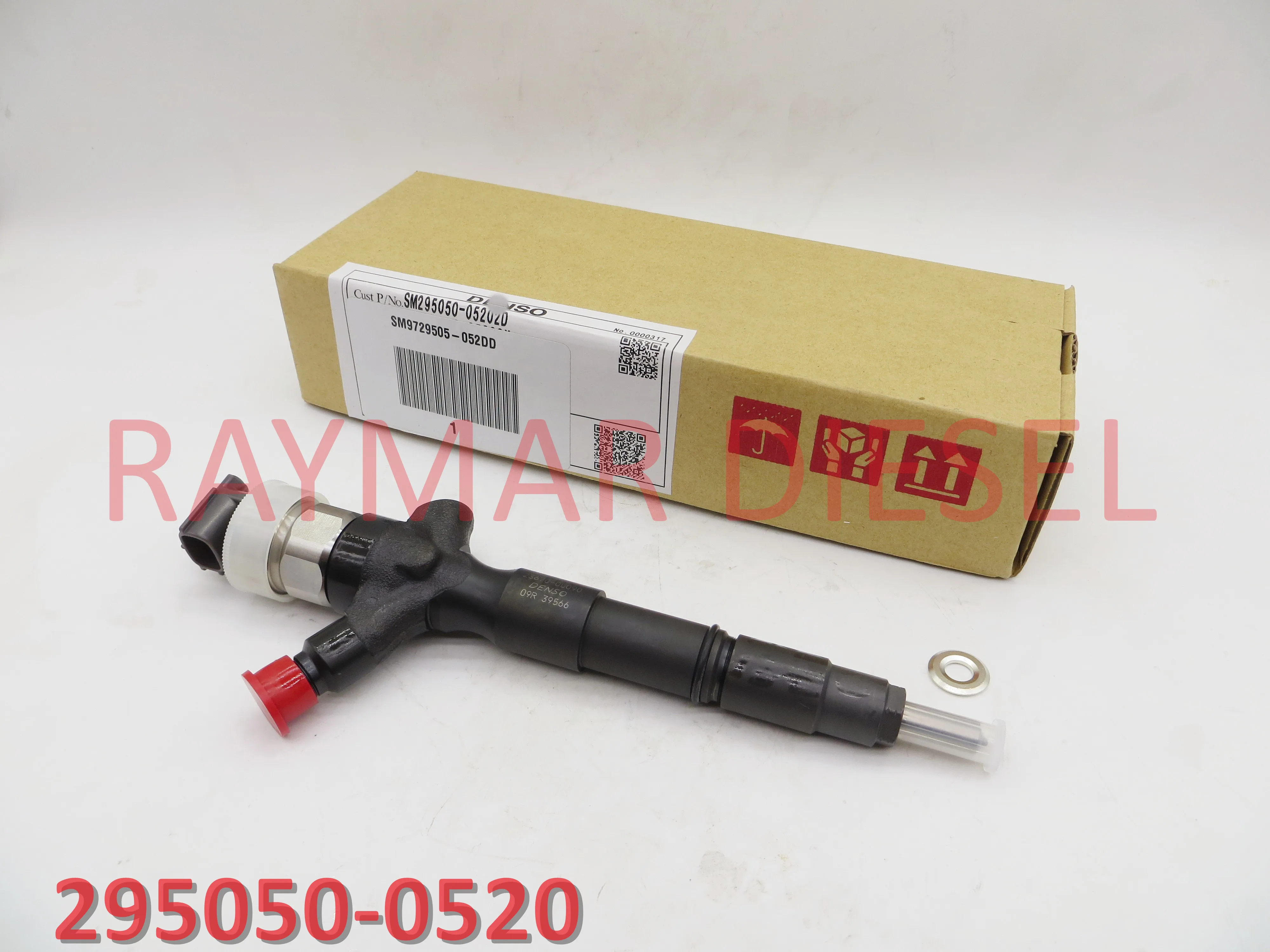 Подлинная дизельная Топливная форсунка 295050-0180 295050-0520 для Hilux 23670-0L090 23670-09350 |