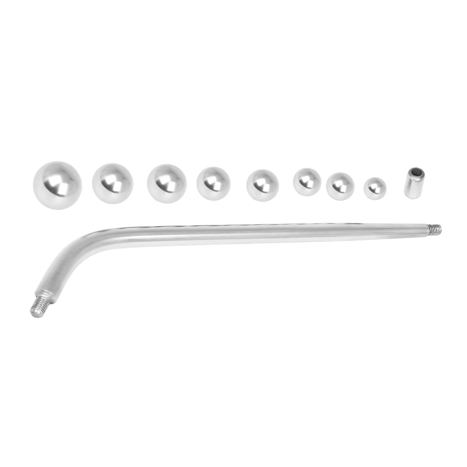 Stainless Saxophone Dent Rods Repair Sax Instrument W/ 9 Beads Accessory Stainless Saxophone Dent Rods Repair Sax Instrument W/ 9 Beads Accessory