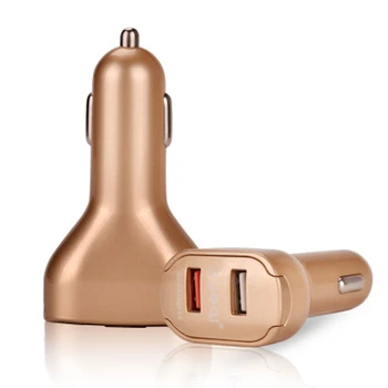 

Mini Dual USB Fast Car Charger 2 Port Adapter For Smart Mobile Cell Phone Universal Car USB Socket Adapter