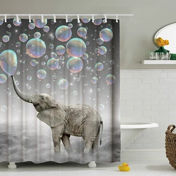 

Bath screen Bathroom decoration Shower curtain WaterprooAnti-Microbial Mildew Resistant Bathroom Shower Curtain Liner