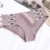 QIWN Sexy Women Pink Letter Panties Underwear Бесшовные трусы Выдалбливают Женское Спортивное Белье С низкой Талией Женские Трусики Для Йоги Танга