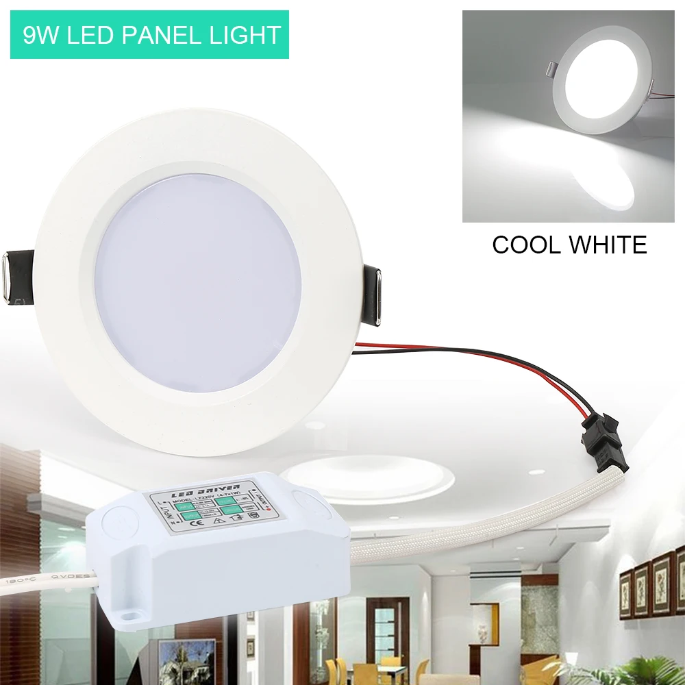 Встраиваемая потолочная светодиодная панельная лампа с RGB/теплым белым светом