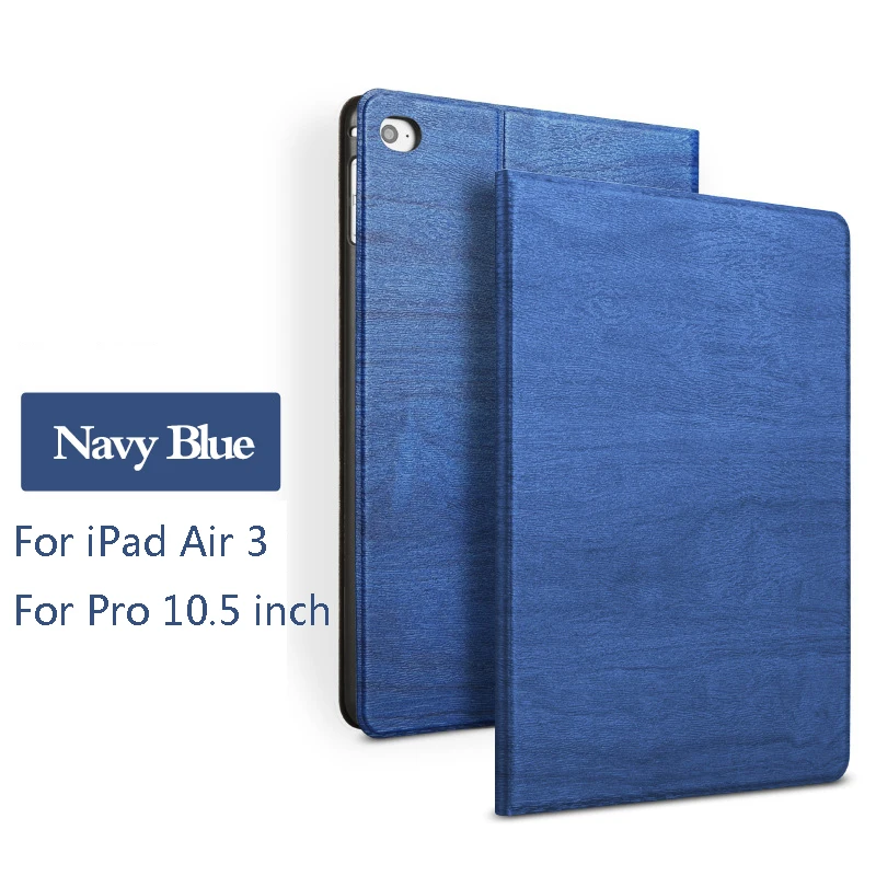 Чехол для iPad Air 3 10,5 дюймов смарт-чехол для iPad Pro 10,5 чехол для телефона Подставка wake up A2152 A2153 A2154 A2123 A1701 A1709 A1852 - Цвет: Navy Blue
