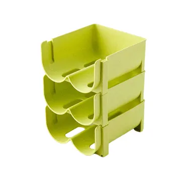 

Creative Refrigerator Storage Box Beverage Storage Box Beer Cans Drop-proof Storage Rack Refrigerator Tray