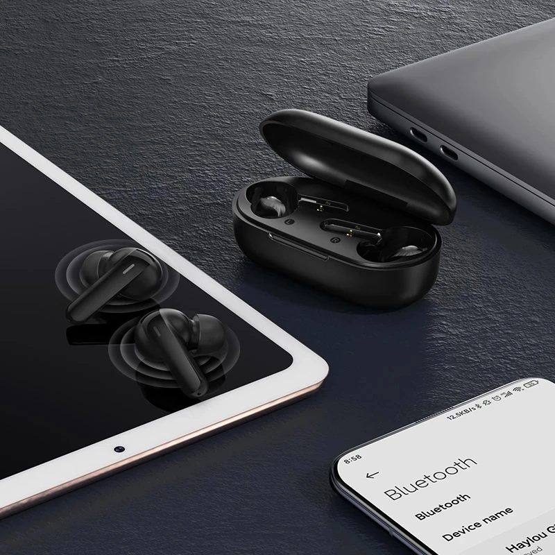 DSP Noise Reduction Haylou GT3 Bluetooth 5.0 Earphones28hours Music Time Smart Touch Control Wireless Game Headphones