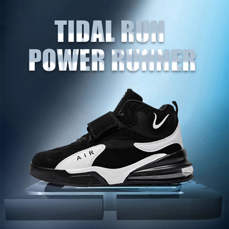 Мужские зимние ботинки с воздушной подушкой мужские кожаные кроссовки мужская