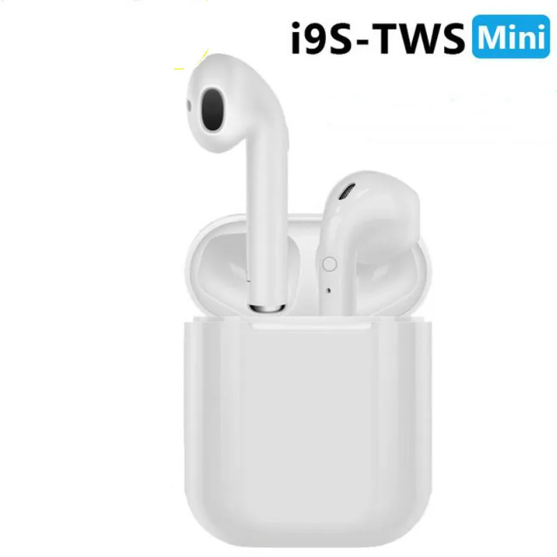 i9s-tws Mini I7s TWS Мини Bluetooth Беспроводные наушники с зарядным устройством спортивные гарнитуры Android Audifonos для iPhone Xiaomi huawei - Цвет: i9s-tws Mini