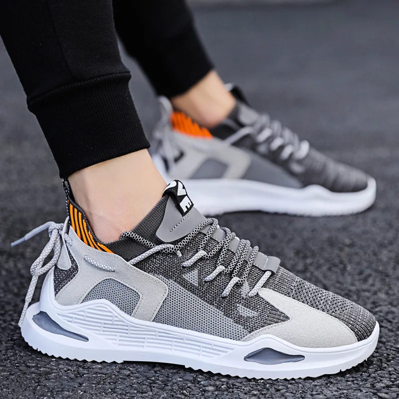 

Men's shoes spring and autumn casual shoes High quality mesh surface brand New men Trend movement Casual board shoes