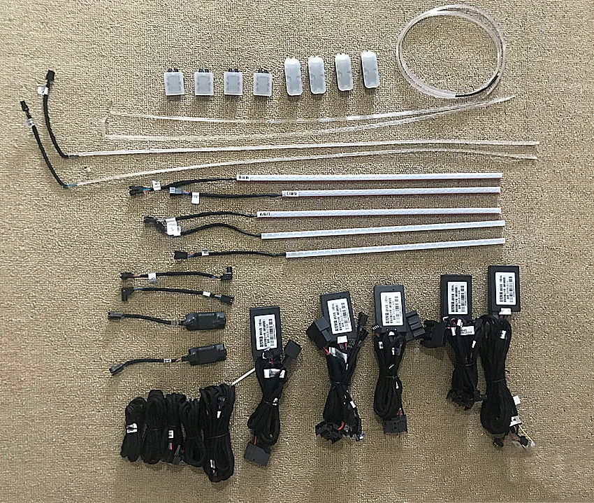 30 цветов чешское стекло светодиодный окружающей среды светильник Интерьер