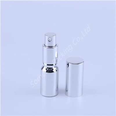 Lotion Bottle 10ML Горячая Распродажа пустые флаконы для духов, флаконы для жидкого парфюма, контейнеры для макияжа, многоразовая посылка, серебряные флаконы для эфирного масла, 5-100 мл - Цвет: Lotion Bottle 10ML