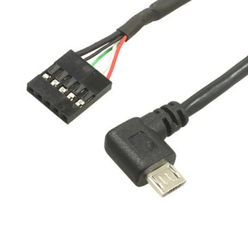 Duttek (2 pezzi) cavo adattatore femmina per scheda madre, 5 pin