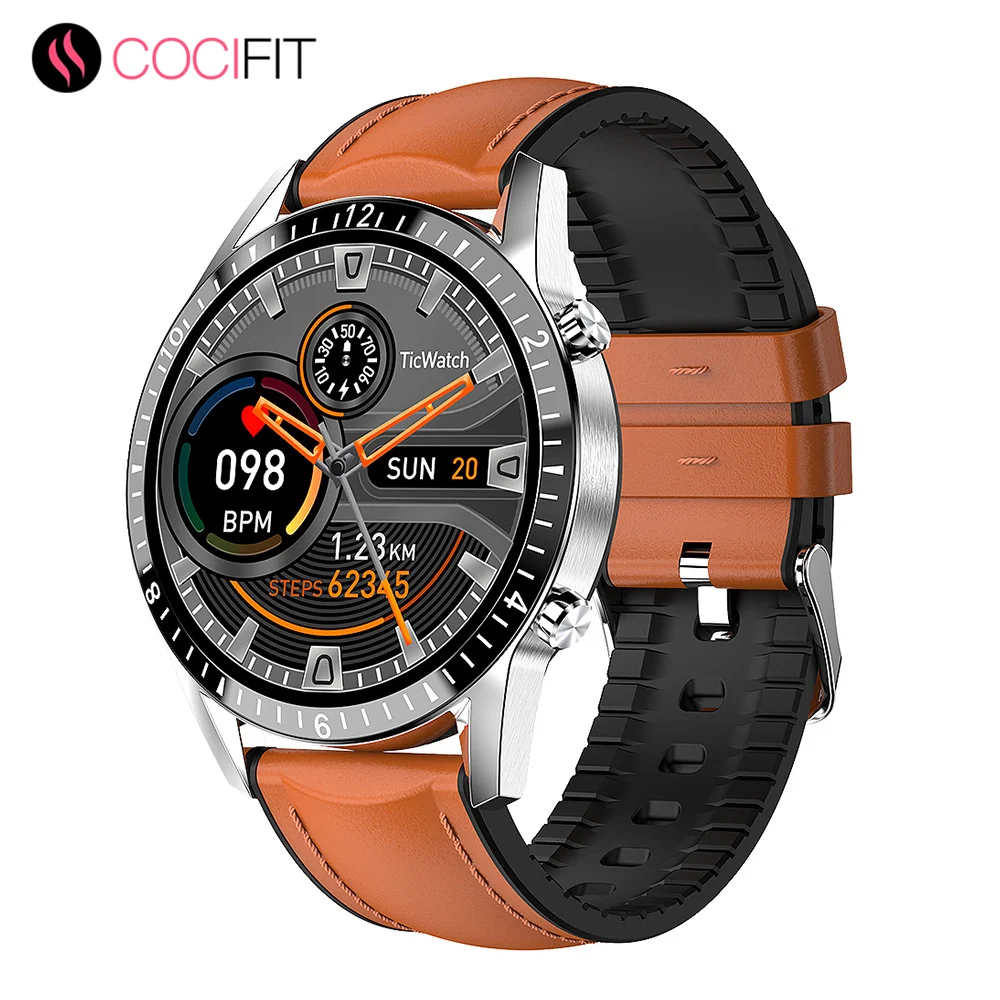 round dial smart watch
