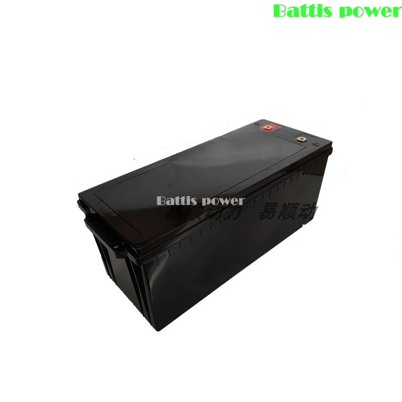 Водонепроницаемый Lifepo4 12V 200AH литиевый аккумулятор BMS 12,8 V для инвертора солнечной энергии campe погрузчик Лодка лампа RV+ 10A зарядное устройство