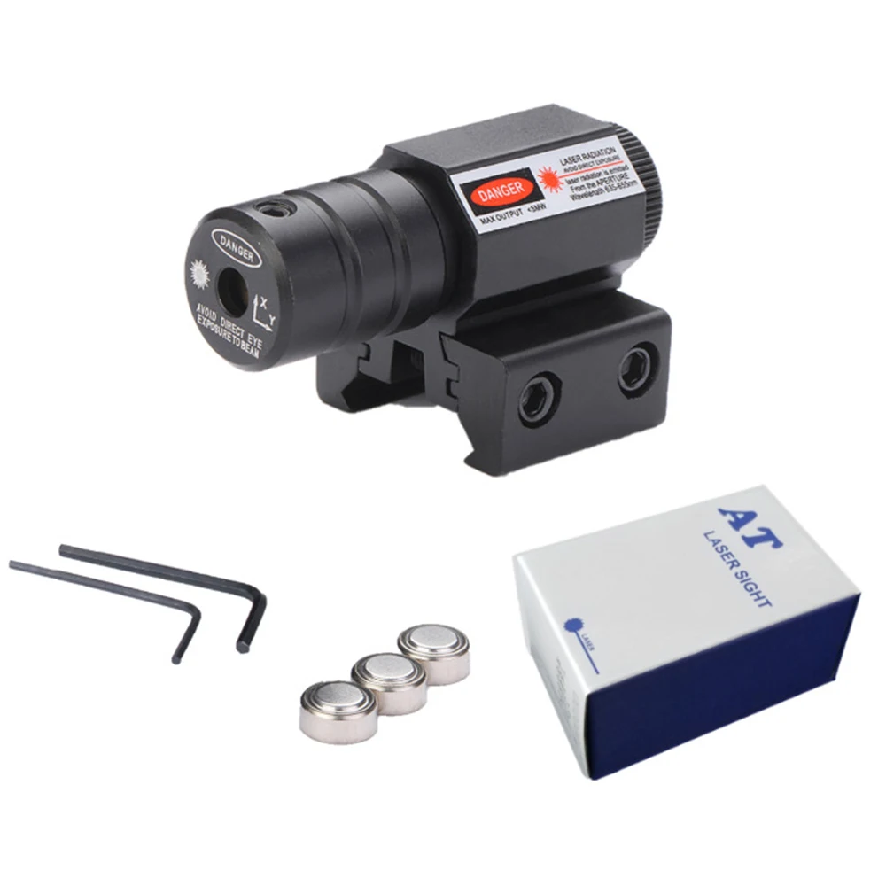 

Variety Tactical Mini Red Dot Laser Sight Scope Picatinny Mount Set for Gun Rifle Pistol Shot Airsoft Rifle Scope Hunting