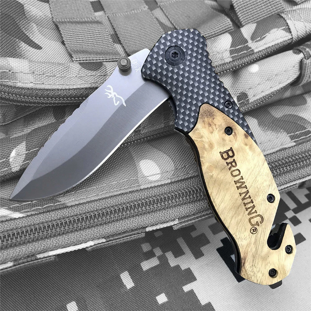 Тактический складной нож Browning X50 тактический клинок из нержавеющей стали с