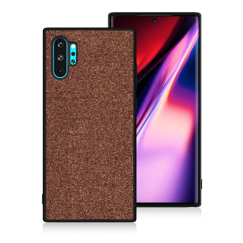 Для Galaxy Note 10cloth защитные силиконовые противоударные Чехлы для samsung Galaxy Note 10 S10 S9 S8 плюс M20 M10 A6 A7 A9 чехол