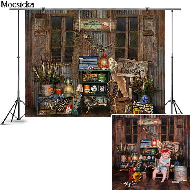 Birthday Photography Backdrop 1st Baby Shower Cake Smash Photo Background Children Newborn Interiors Decor Prop Studio Photocall QQ-1859