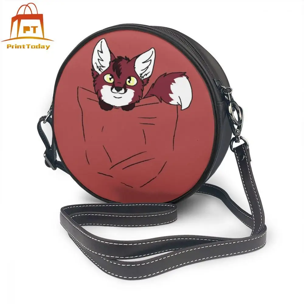 fox leather bag
