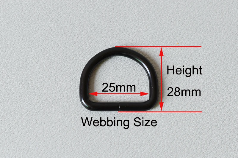 2.5 D 黑色 尺寸图