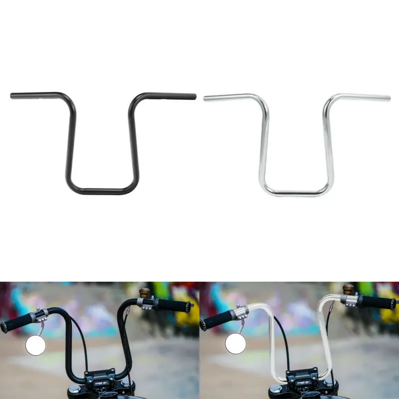 

Motorcycle 14.96" Rise 1" Ape Hanger Handlebar For Harley Heritage Softail Slim Fatboy Deluxe Dyna Street Bob Fat Bob Low Rider