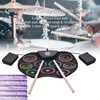Color Hand-Rolled Drum 7 Standard Timbres 9 Demo Songs Music Sense Cultivation Children Educational Drum kit Instrument Toys 1