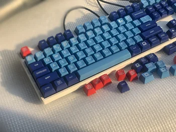 

1 set SA profile ABS key caps mechanical keyboard sp dnd keycaps key ball for MX switches filco