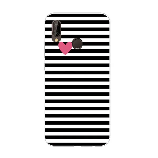 33 Чехол для huawei P20 Lite чехол для телефона Funda Мягкий ТПУ чехол для huawei P10 Lite Силиконовая задняя сумка для huawei P30 Lite чехол - Цвет: 33