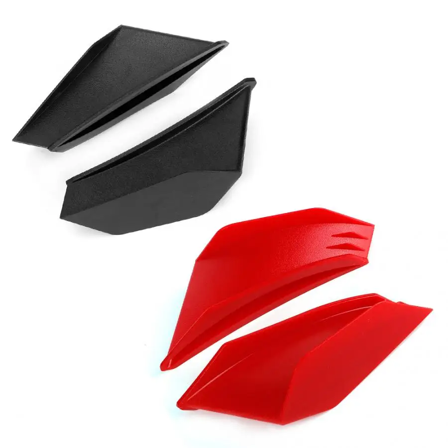 1 Pair Universal Motorcycle Winglet Aerodynamic Wing Kit Fit all types of motorcycles Fashionable design motocicleta | Автомобили и
