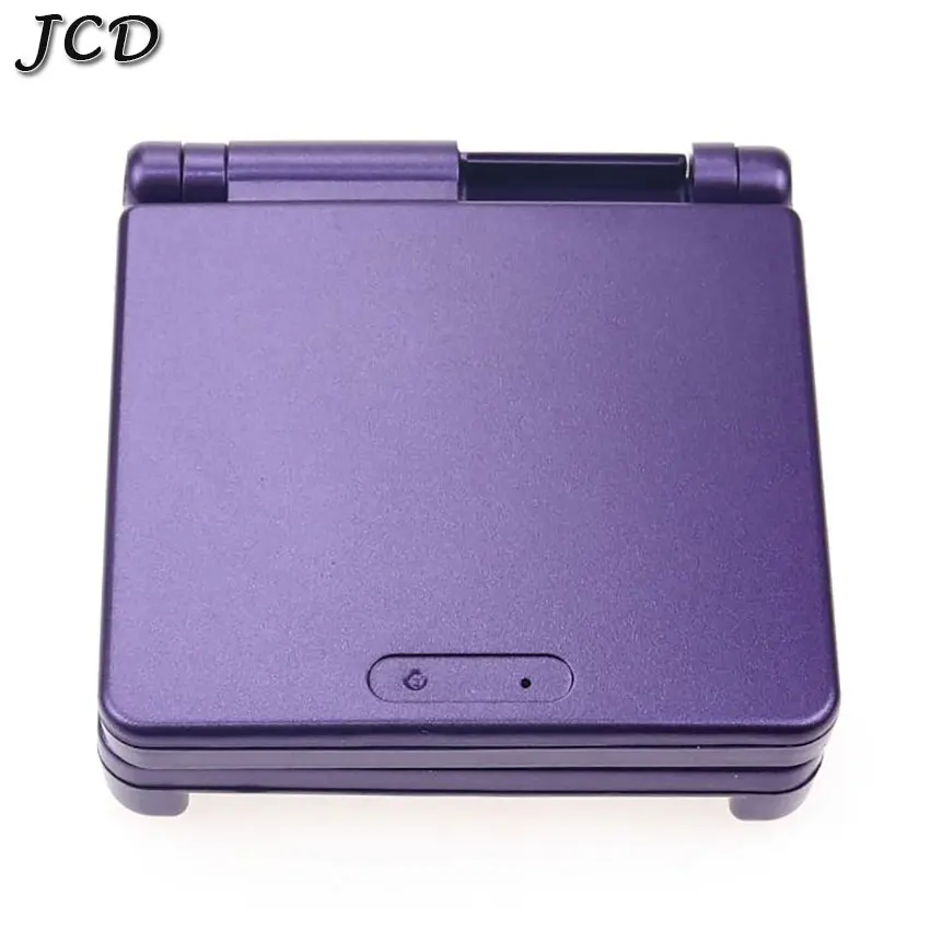 JCD для nintendo GBA SP Корпус чехол Замена Полный Корпус для Gameboy Advance SP чехол для игровой приставки - Цвет: purple
